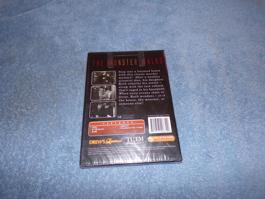 The Monster Walks 1932 Original Release Murder Mystery Movie Black & White Film