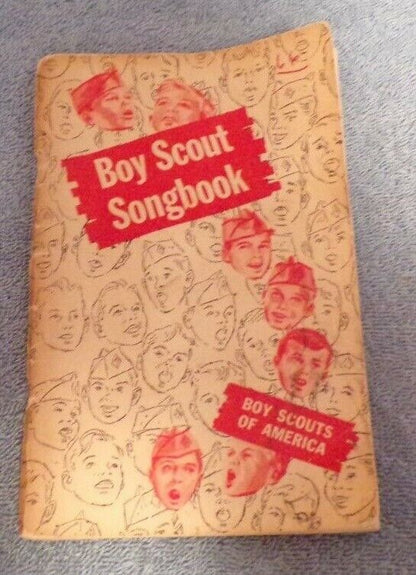 Vintage !956) Boy Scout Songbook-BSA