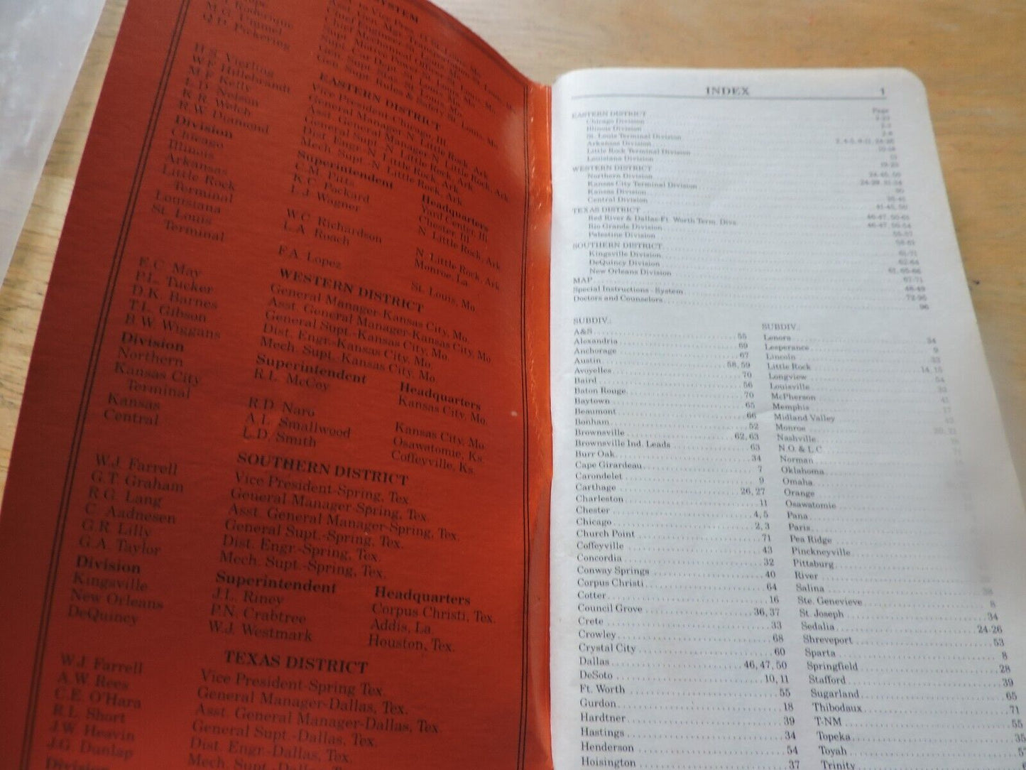 UNION PACIFIC RAILROAD CO. SYSTEM TIMETABLE NO. 22, 1984