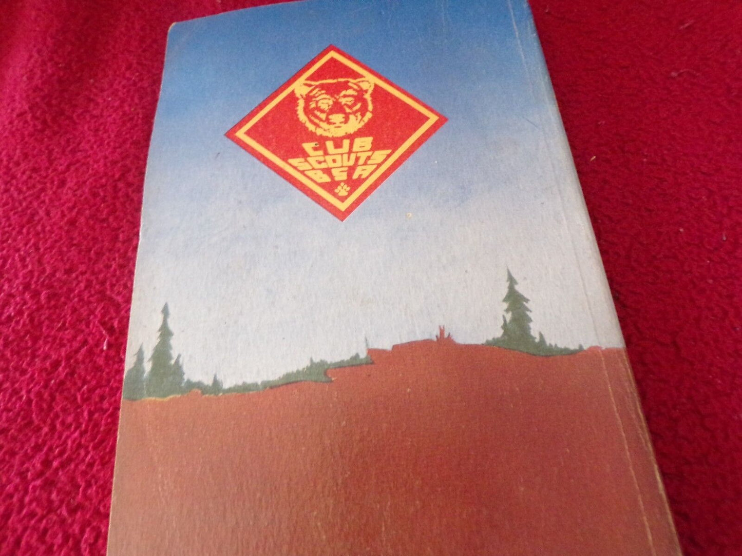 Vintage Bear Cub Scout Book (Printed 1954)