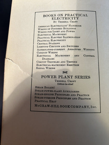 Softcover: American Electricians' Handbook, 5th edition, 1942