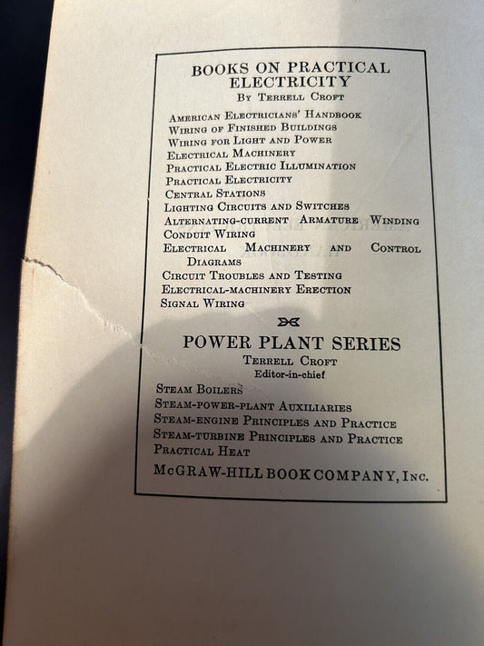 Softcover: American Electricians' Handbook, 5th edition, 1942