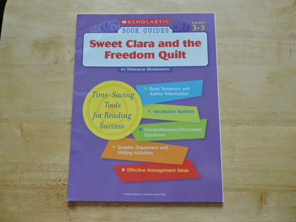 Scholastic Sweet Clara And The Freedom Quilt Grades 3-5