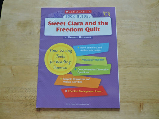 Scholastic Sweet Clara And The Freedom Quilt Grades 3-5