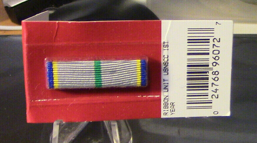 U S N S C C/Navy League Cadet Corps Ribbon: 1st Year Ribbon