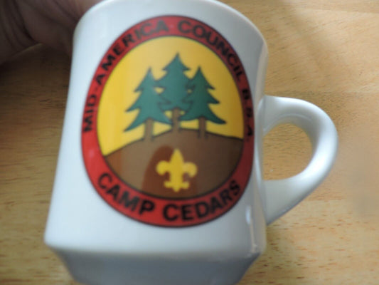 MID AMERICA COUNCIL BSA CAMP CEDARS MUG