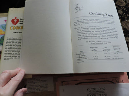 AMERICAN HEART ASSOCIATION COOKBOOK--NEW AND REVISED FOURTH EDITION--1984
