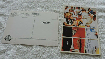 1997 BRICKYARD 400 RICKIE RUDD WINNER   UNPOSTED POST CARD