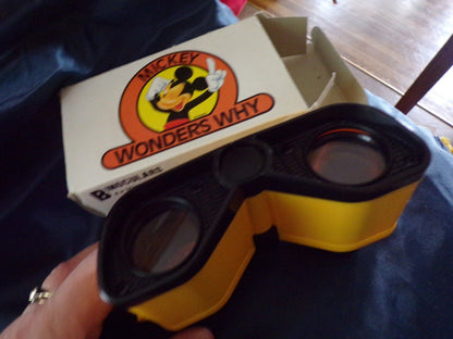 Binoculars  "Mickey Wonders Why"