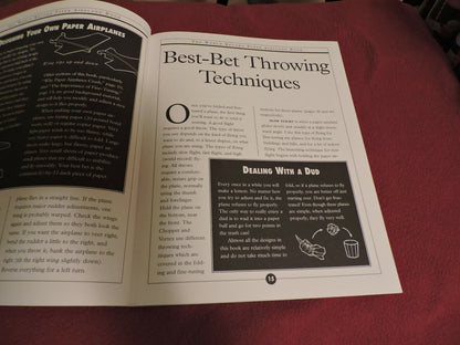 The World Record Paper Airplane Book by Jeff Lammers and Ken Blackburn (1994)