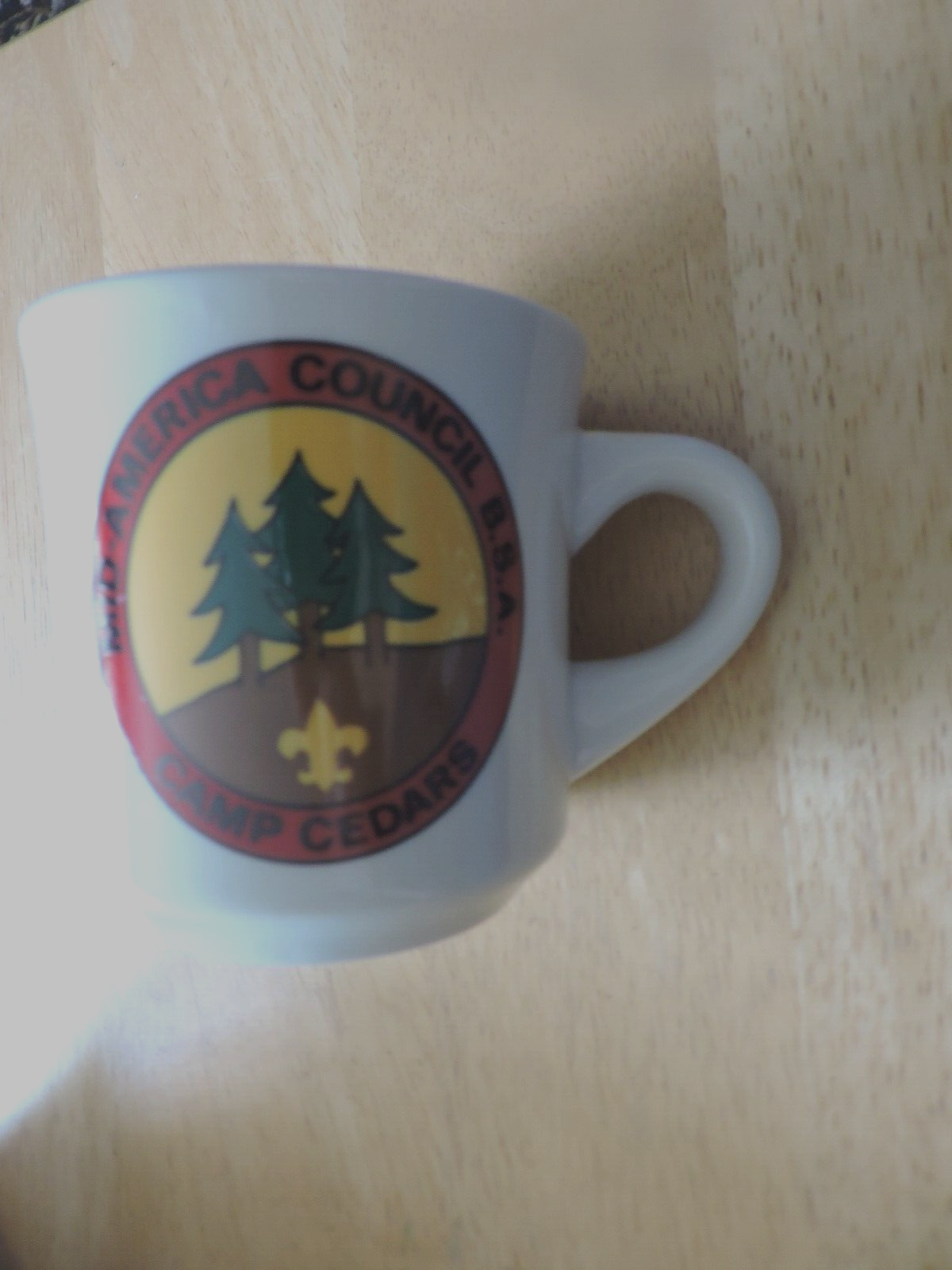 MID AMERICA COUNCIL BSA CAMP CEDARS MUG