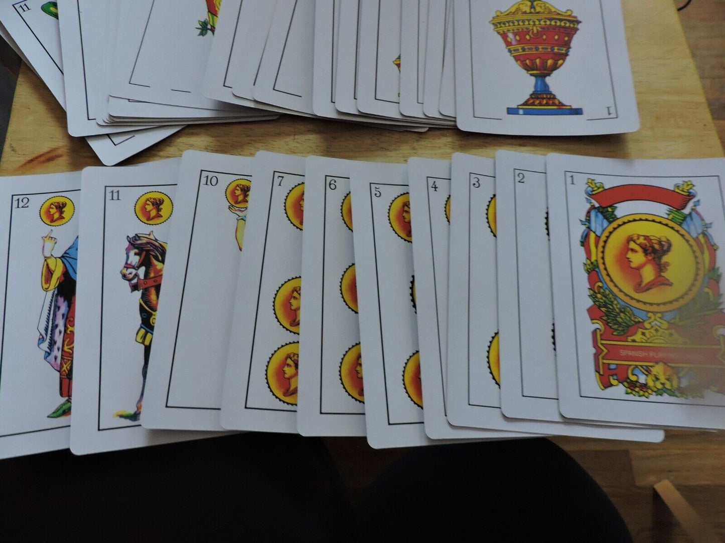 PUERTO RICO SPANISH PLAYING CARDS 7X5 INCHES NIB