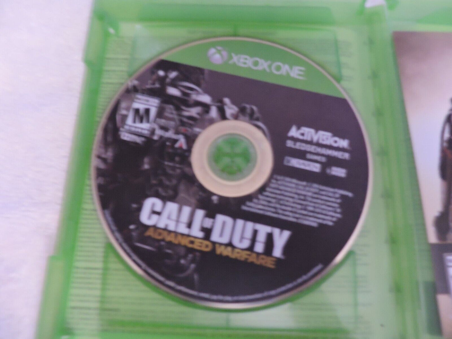 X BOX:   CALL OF DUTY:  ADVANCED WARFARE--RATED M GOLD EDITION