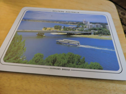 THE AUSTRALIA COLLECTION BY MONDA 6 PLACE MATS   ( AUSTRALIAN MADE) 11"x8.5"