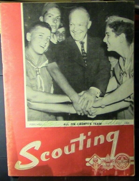Scouting: A Magazine for Adult Scouters:  (February, 1953 printing)