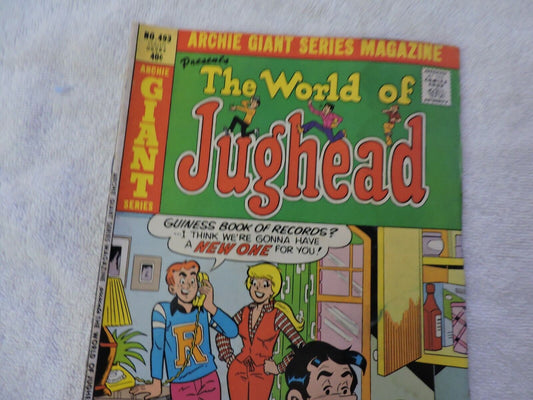 THE WORLD OF JUGHEAD #493  APRIL 1980  UNGRADED