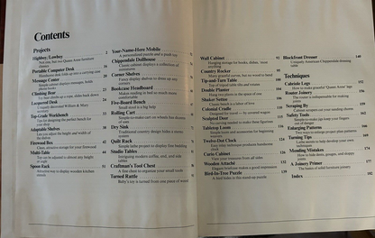 POPULAR SCIENCE WOODWORKING PROJECTS 1985