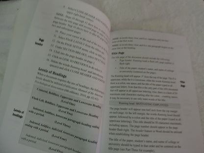 APA  THE EASY WAY SECOND EDITION GUIDE TO APA WRITING STYLE  2005