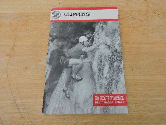 Climbing Booklet Boy Scouts Of America Merit Badge Series  1997