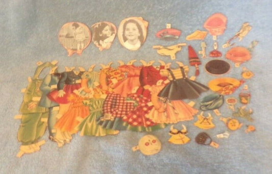 Vintage Paper Doll Set
