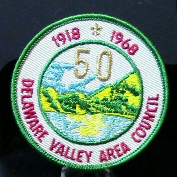 BSA: Vintage (70's) Delaware Valley Area Council, New Jersey Patch