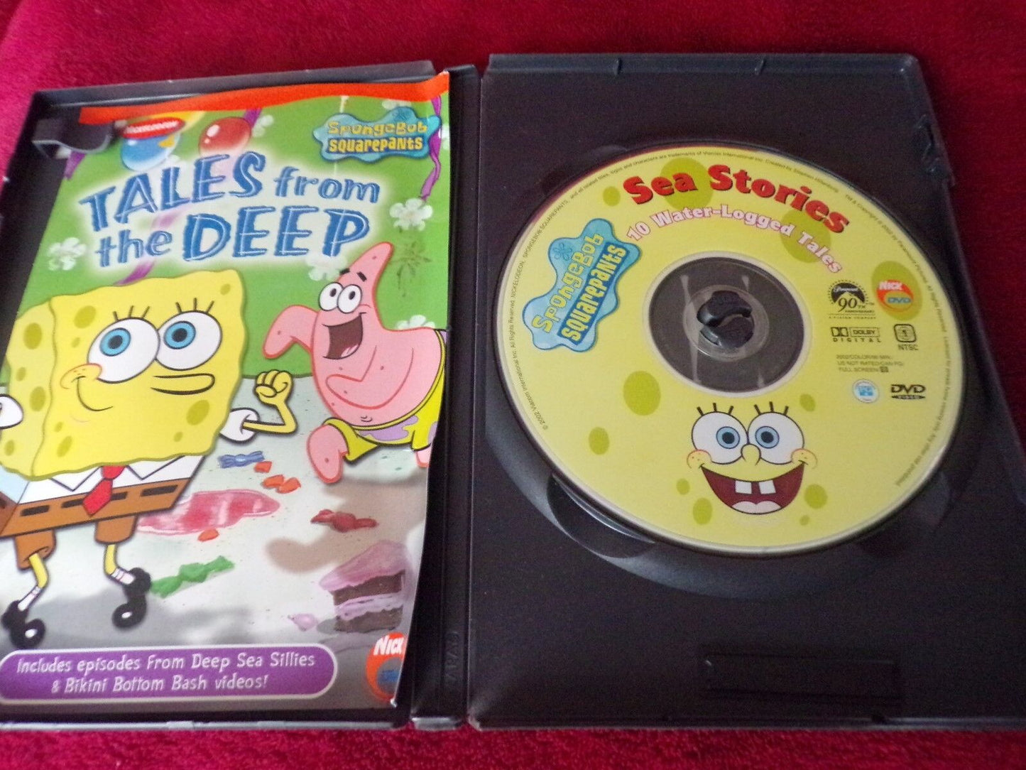 Spongebob Squarepants - Tales from the Deep (DVD, 2003)