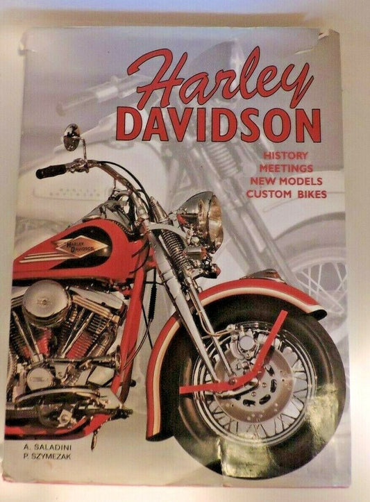 Harley Davidson Coffee Table Book: History Meetings New Models Custom Bikes Book