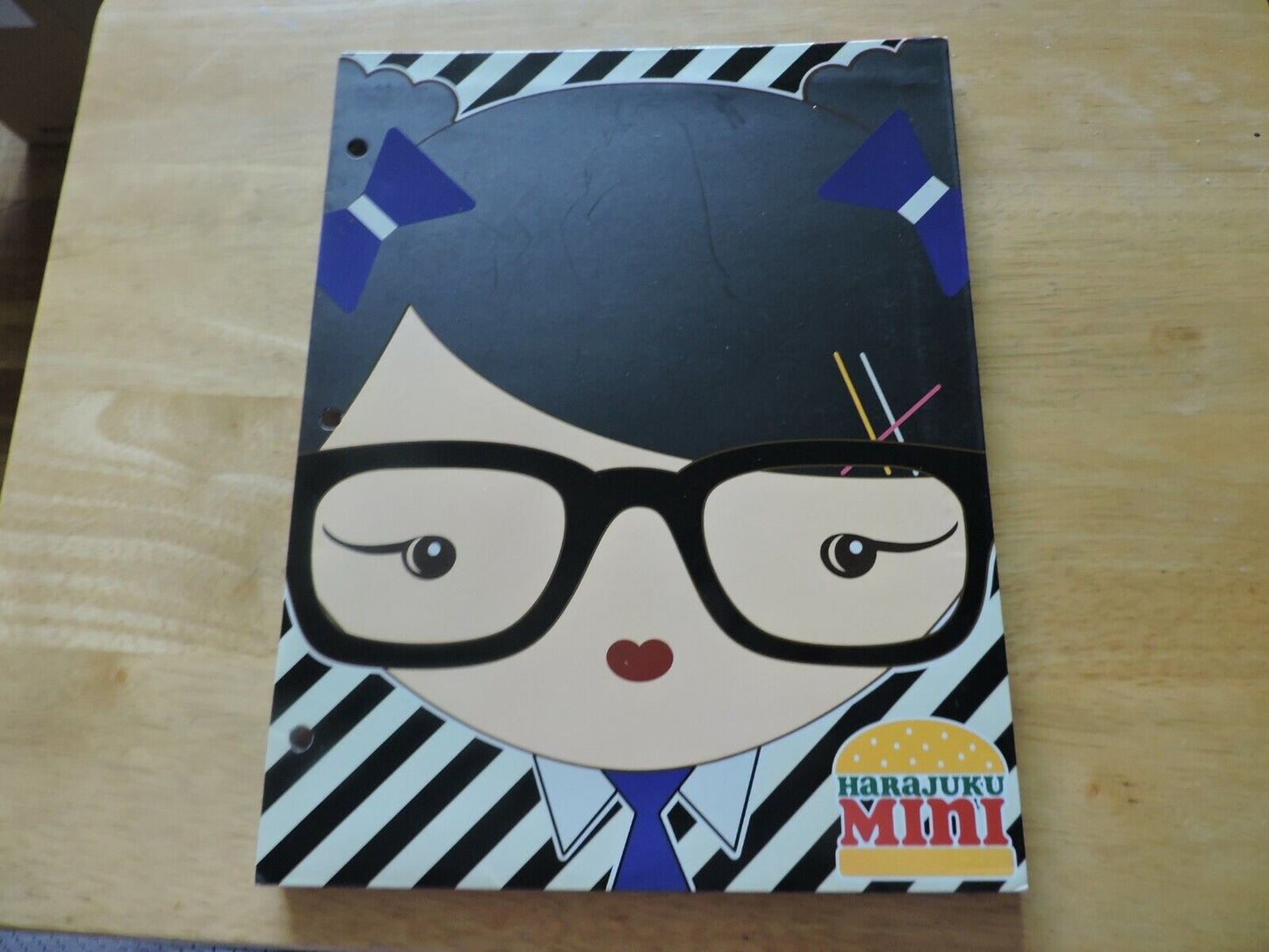 Set of 5 School Folders: Disney Fairies, Doggie Princess, Harajuku Mini