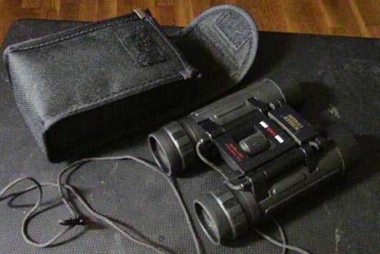 Rugged Exposure 10 X25 Binoculars with Case (Fully Coated Optics)