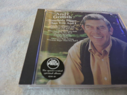 ANDY GRIFFITH "SOMEBODDY BIGGER THAN YOU AND i" 1972 CD