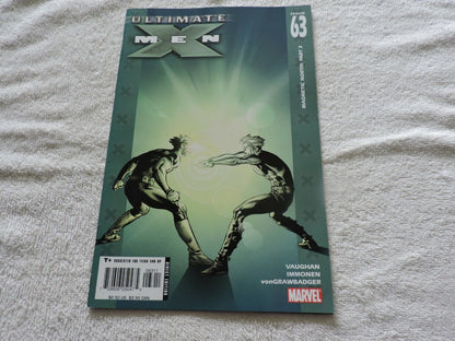 Ultimate Xmen Marvel Issue 63  MAGNETC NORTH PART 3  UNGRADED  2005