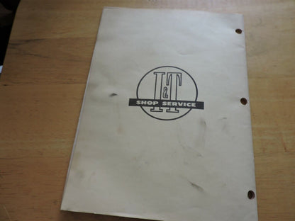 MASSEY-FERGUSON SHOP MANUAL: MODEL MF285: MANUAL # MF-36 1977