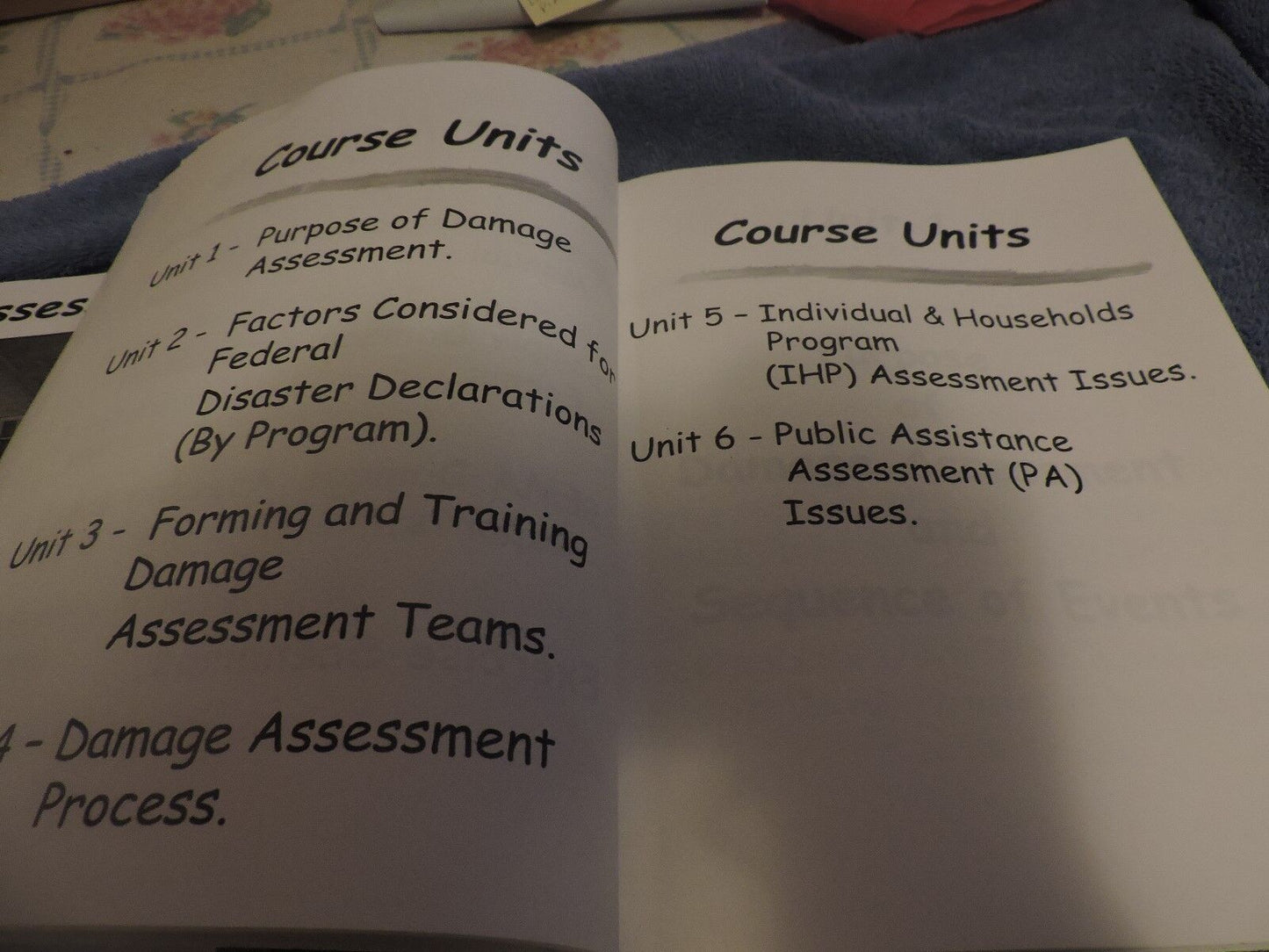 FEMA Course-Damage Assessment Handbook