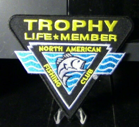 North American Fishing Club:   Trophy Life Member Patch