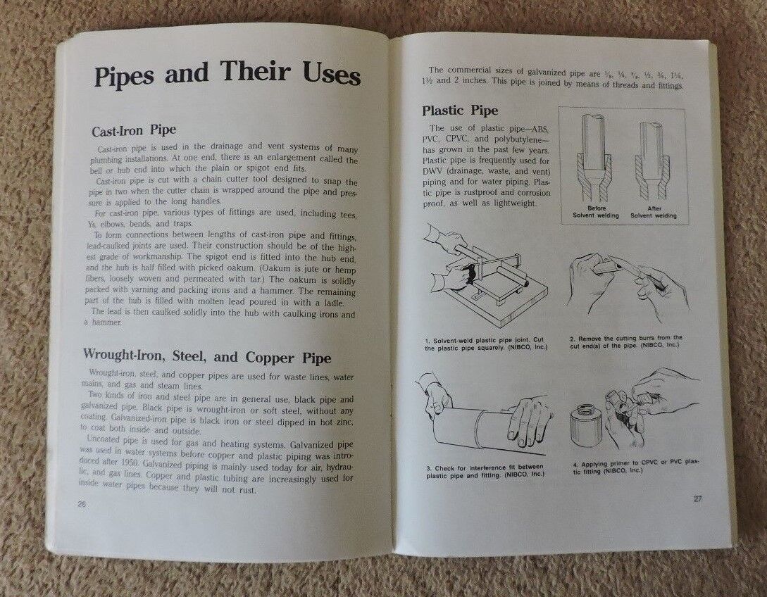Merit Badge Series Plumbing 1993 Printing