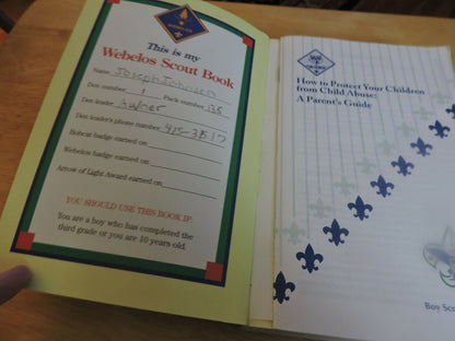 THE WEBELOS SCOUT HANDBOOK 2001 PRINTING