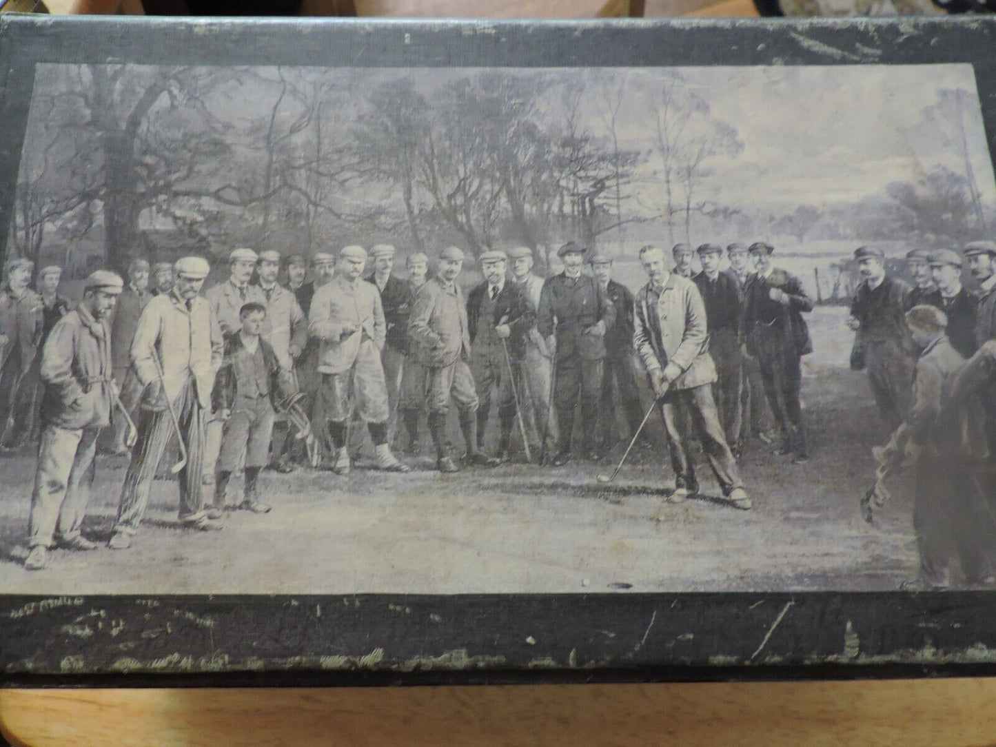 BOB'S BOXES: ANTIQUE KEEPSAKE BOX 12.5X7.75X6 INCHES