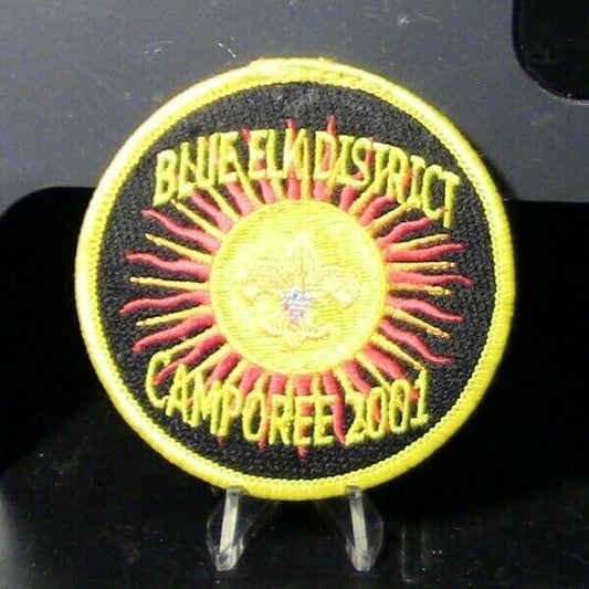 BSA: 2001 Blue Elk Camporee Patch