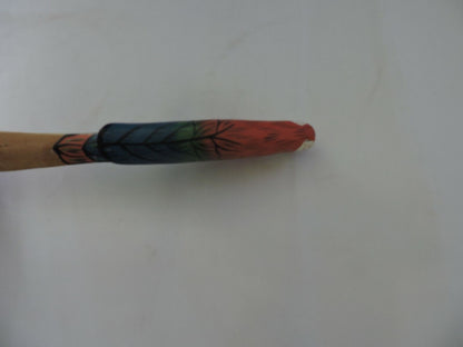 WOODEN PARROT LETTER OPENER--HANDMADE