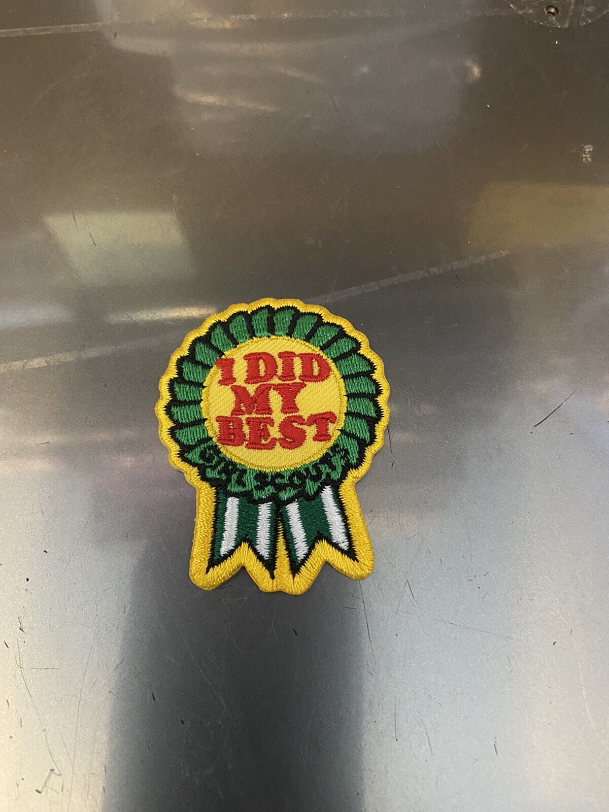 Official Girl Scouts: "I did my best" Patch