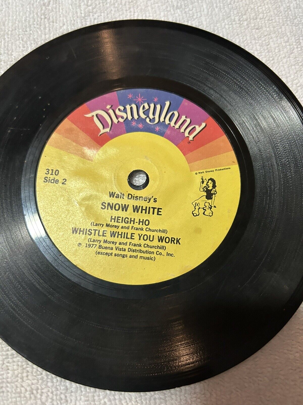 DISNEYLAND: SNOW WHITE STORY AND SONGS 1977