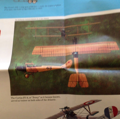 POSTER OF FAMOUS AIRCRAFT FROM 1903 TO 1919