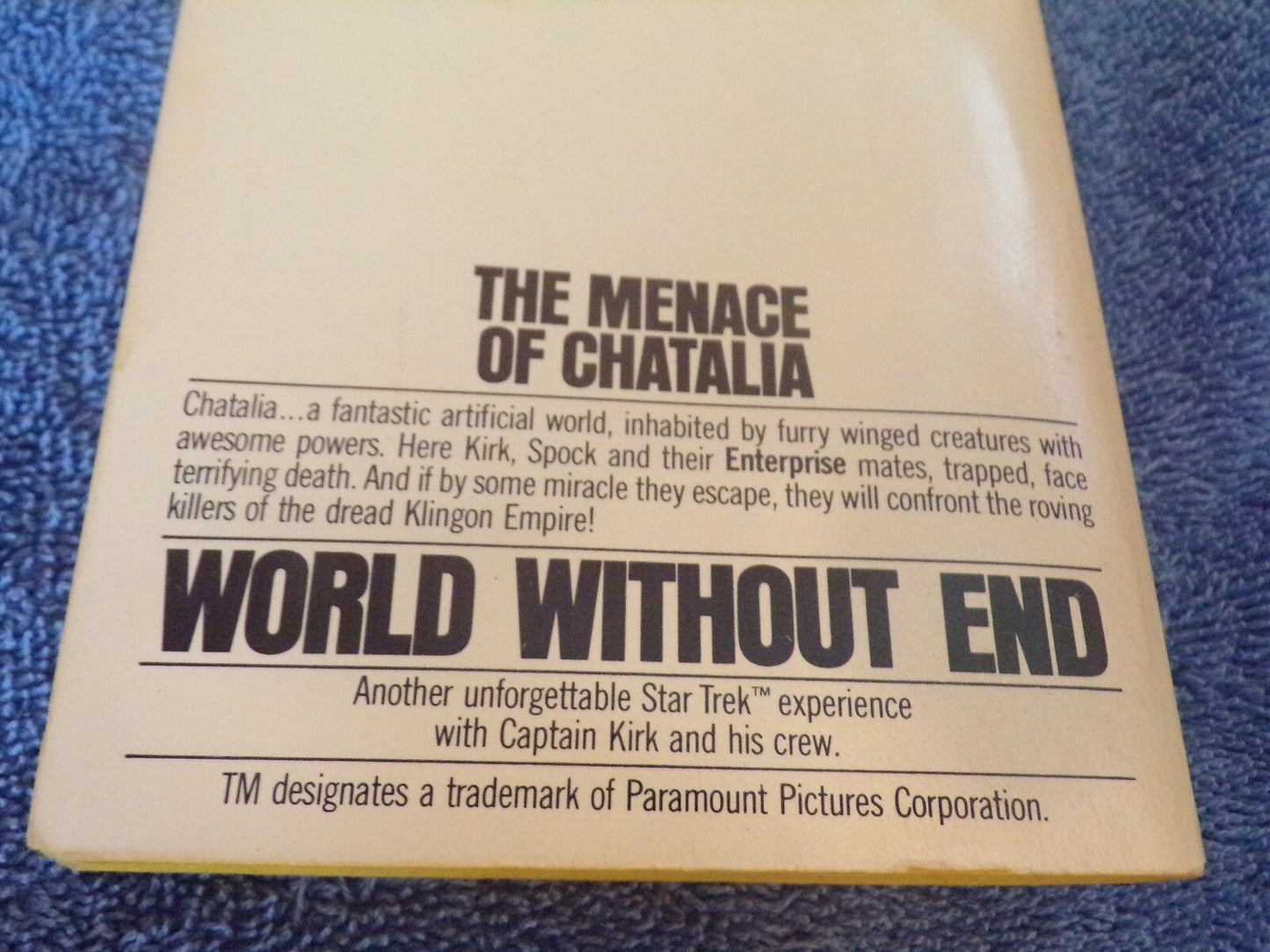 Star Trek: World Without End by Joe Haldeman (1979 Print)