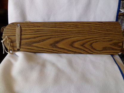 Folk Art-Hand Painted Solid Wood Ceiling FAN BLADE-Chalk Board Welcome-Craft