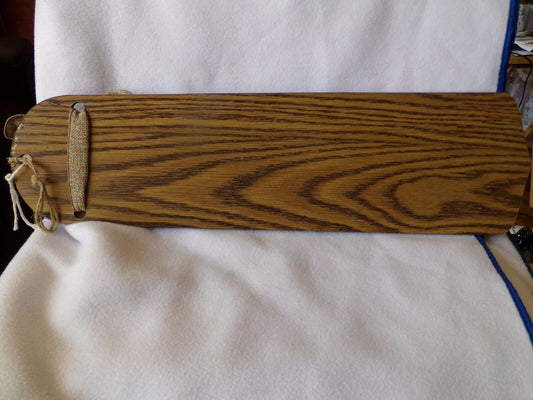 Folk Art-Hand Painted Solid Wood Ceiling FAN BLADE-Chalk Board Welcome-Craft