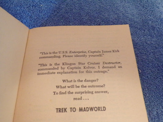Star Trek: Trek to Madworld by Stephen Goldin