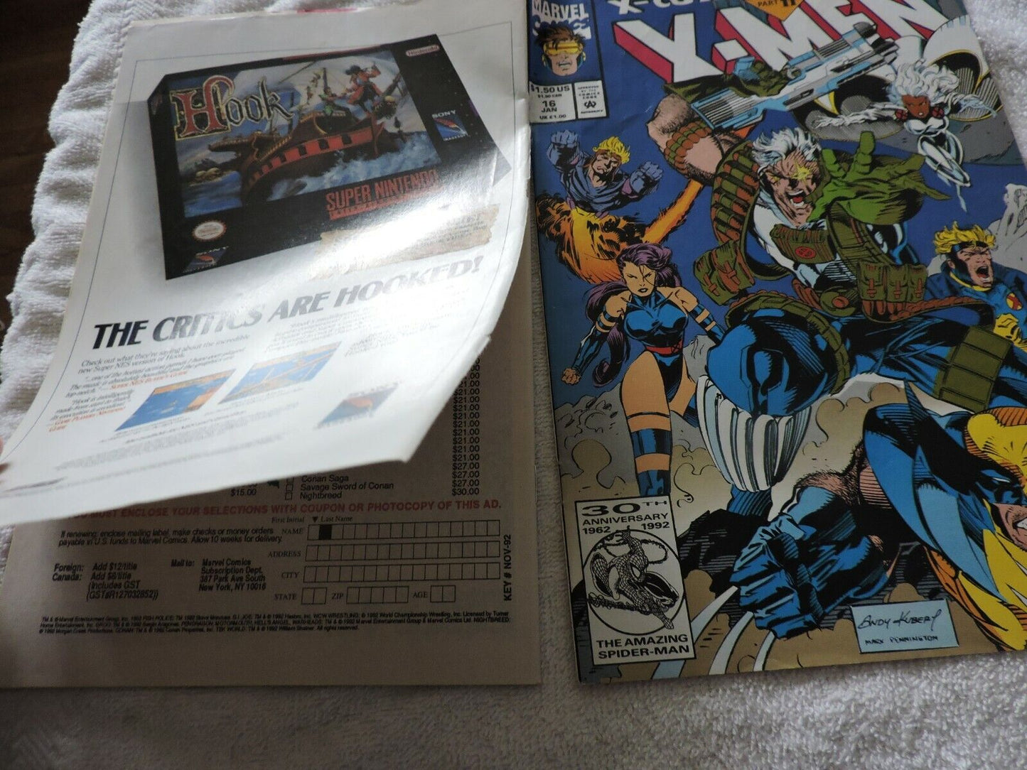 XMen X-Cutioners Song Part 11  UNGRADED 1993