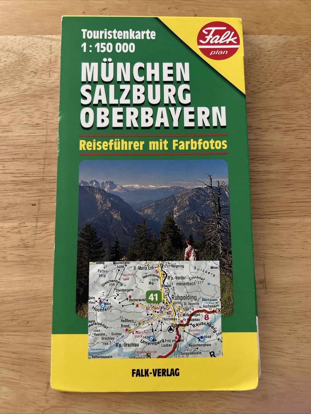 Munchen Salzburg Oberbayern,  Falk-Verlag