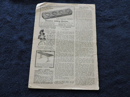 Kitchen-Klatter Magazine September 1954