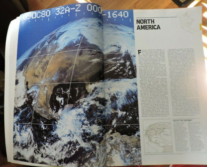 ATLAS OF NORTH AMERICA SPACE AGE PORTRAIT OF A CONTINENT--NATIONAL GEOGTAPHIC0